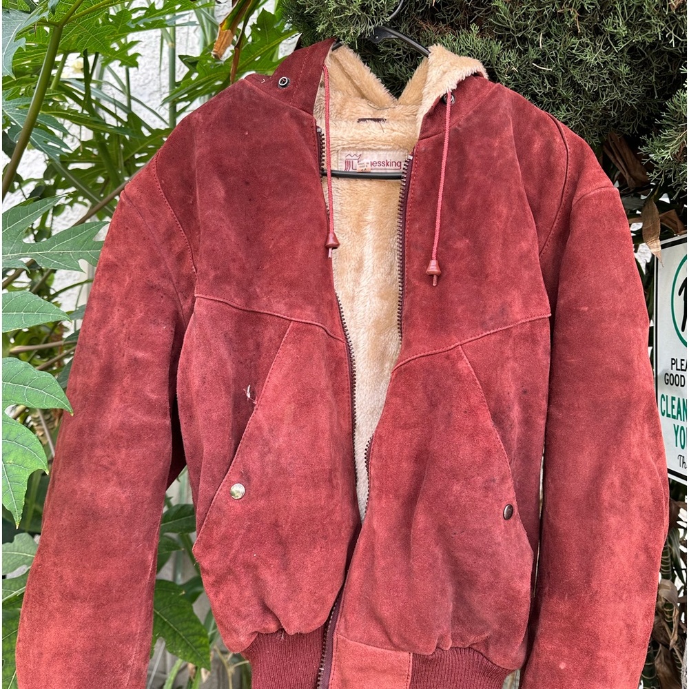 Suede Jacket Medium - image 1